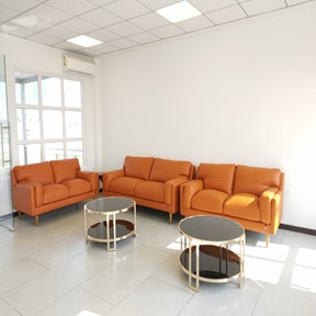 Prefab Office Reception Area